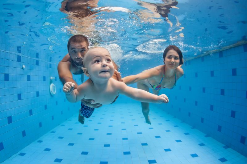Plavalni refleks dojencka