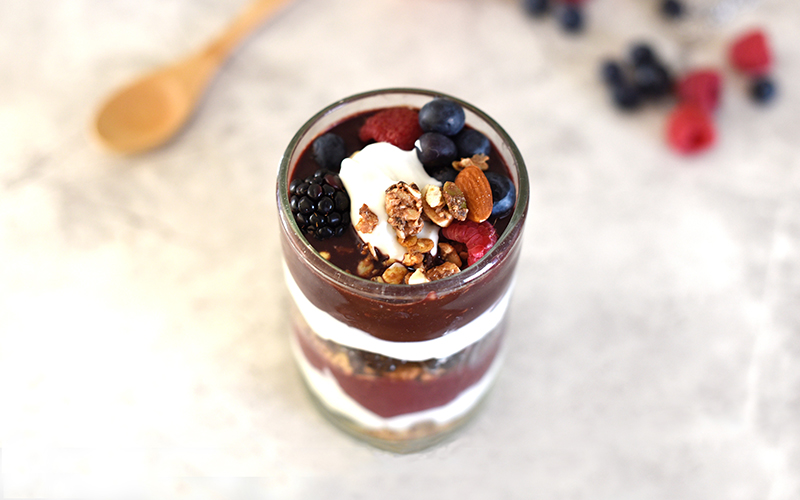 Recept parfait jesen