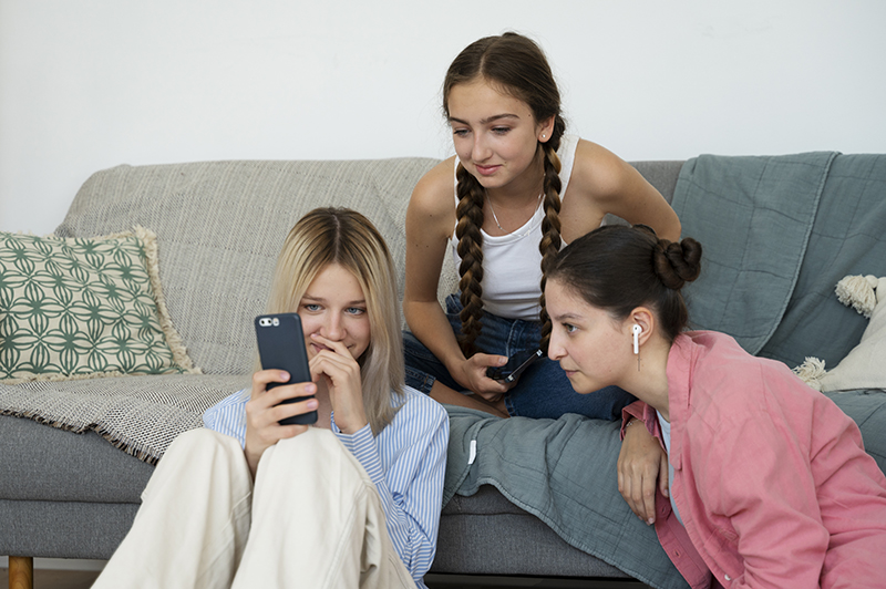 Dievčatá a mobily
