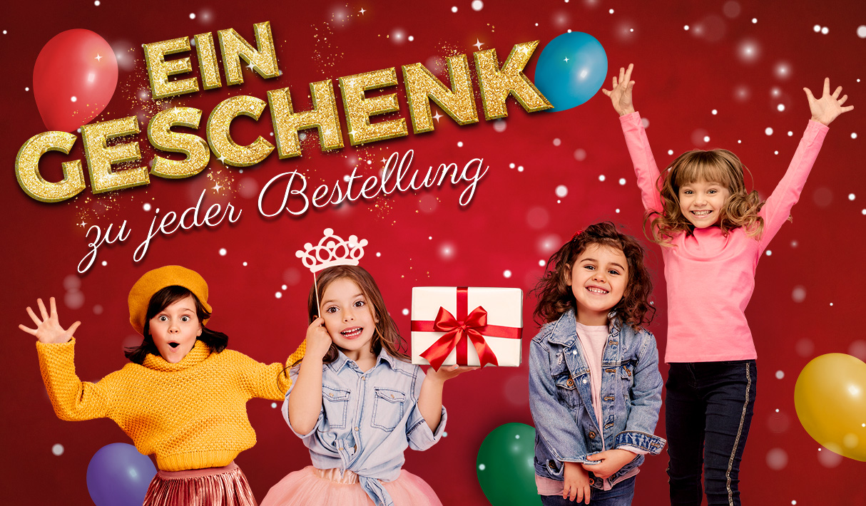 Wir verschenken Geschenke