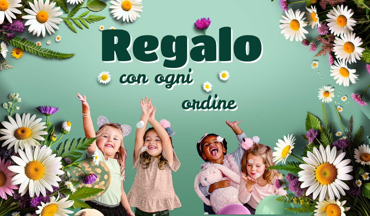 Regalo con ogni ordine