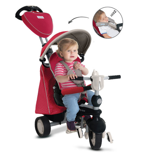 Tricicletă pentru copii smarTrike cu copertină