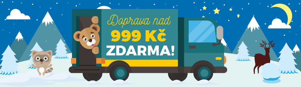 Doprava nad 39€ CZ zima