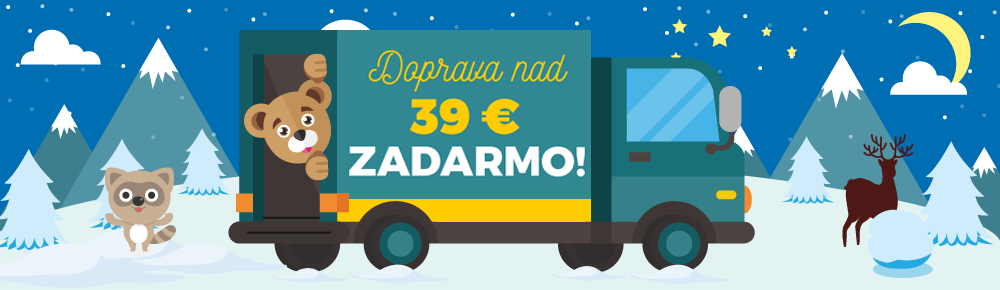 Doprava nad 39€ SK zima