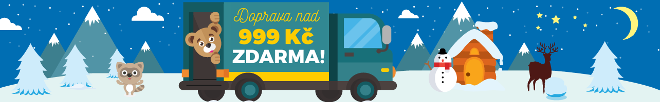 Doprava nad 39€ CZ zima