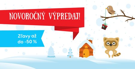 Novoročný výpredaj so zľavami až do -50 %!