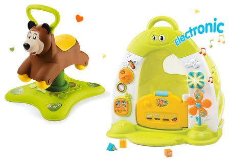 Bébi játékszettek - Szett házikó sátorral Discovery Cotoons Smoby - 36