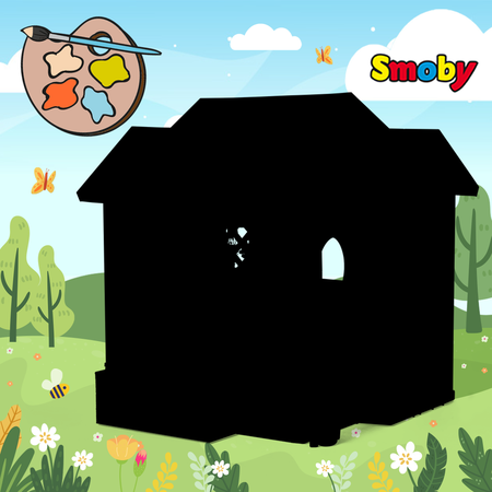 Kerti játszóházak csúszdával - Szett házikó kertész részére Garden House Life Smoby - 19