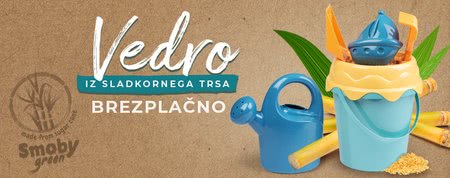 Zelena prihodnost: prejmite vedro iz bioplastike za darilo