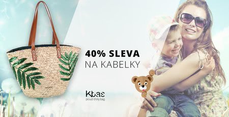 Dárek ke Dni matek – 40% sleva na kabelky Kbas