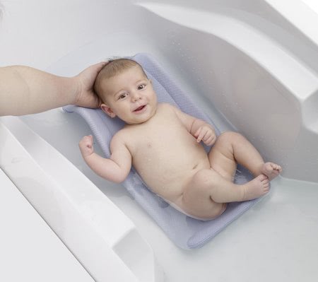 Otroška higiena - Ležalnik za kopalno kad Beaba 1st age Bath Seat Parma Grey siv od 0 mes_1