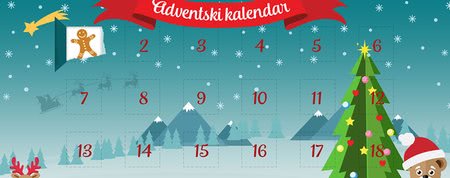 Adventski kalendar Meda: otkrivajte prozorčiće i osvajajte nagrade