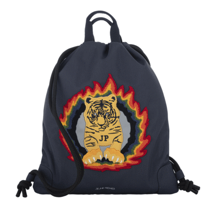 Taschen für Hausschuhe - Schulbeutel/Turnbeutel City Bag Tiger Flame Jeune Premier_1