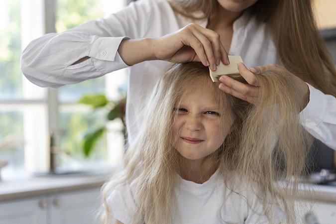 Pou ou pellicules ? Comment identifier et éliminer ce problème désagréable dans les cheveux de vos enfants ?