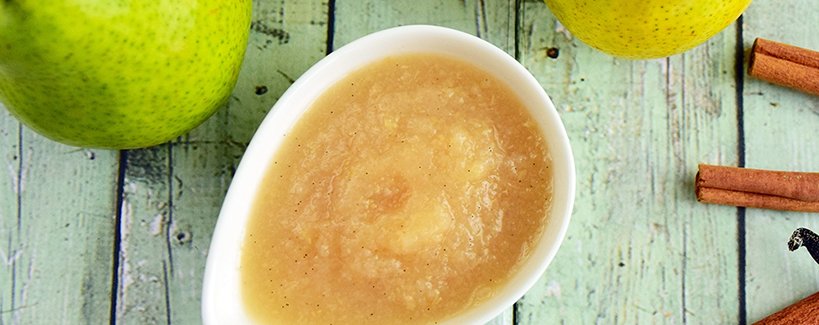 Purée de poires