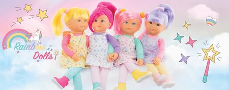 Vstopite v svet domišljije s punčkami Rainbow Dolls Corolle