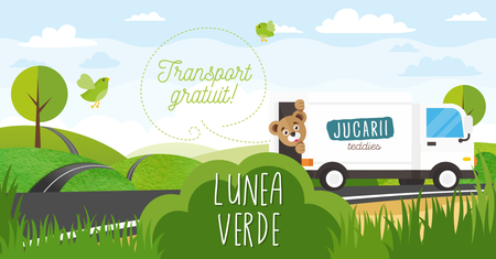 Lunea verde - transportul gratuit la absolut orice!