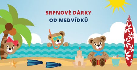 Srpen plný dárků! Který poputuje k vám?