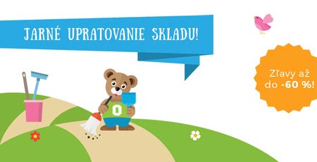 Jarné upratovanie skladu - zľavy až 60 %