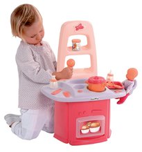 Domčeky pre bábiky - Prebaľovací stolík Nursery Écoiffier pre bábiku s kuchynkou so 14 doplnkami od 18 mes_0