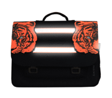 Teczki szkolne - Plecak szkolny It bag Midi Tiger Twins Jeune Premier ergonomiczny luksusowy design 30*38 cm_3