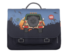 Teczki szkolne - Teczka szkolna It Bag Midi Jungle Jeep Jeune Premier ergonomiczna, luksusowa, 30x38 cm_0