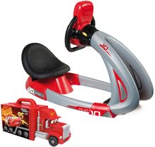Kuhinje za otroke kompleti - Komplet elektronska kuhinja s pralnim strojem in likalno desko Tefal Cleaning Kitchen 360° Smoby in elektronski simulator vožnje V8 Driver in pokončni sesalnik_21